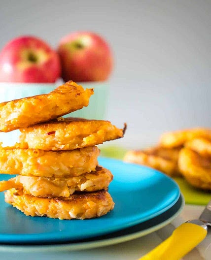 Sweet Potato and Apple Fritters