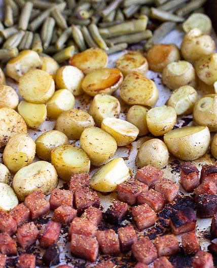 SHEET PAN HOOSIER STEW