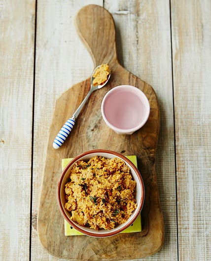 Michela’s beef, sweet potato and ricotta