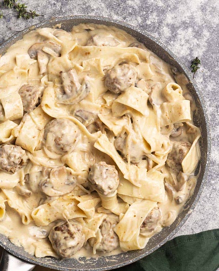 Easy Lamb Stroganoff