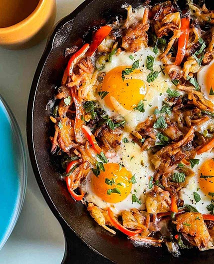Latke Breakfast Hash