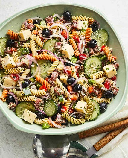 Pasta Salad with Homemade Dressing