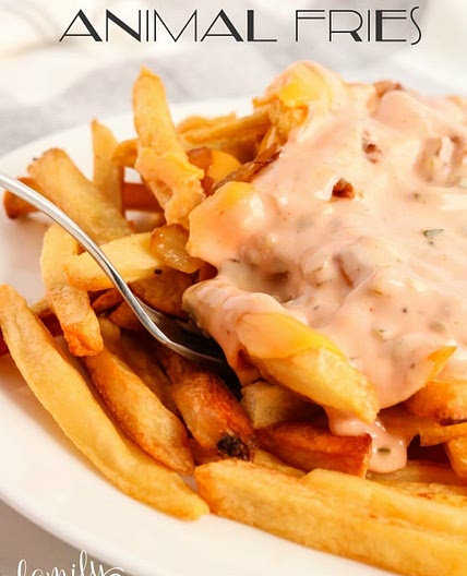 Copycat In N Out Animal Fries