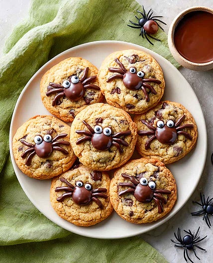 Spooky Spider Cookies