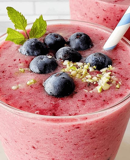 Refreshing Frozen Fruit Smoothie Without Yogurt Banana