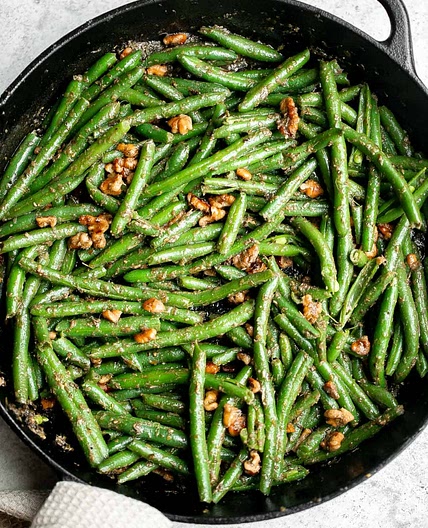 Pesto Green Beans