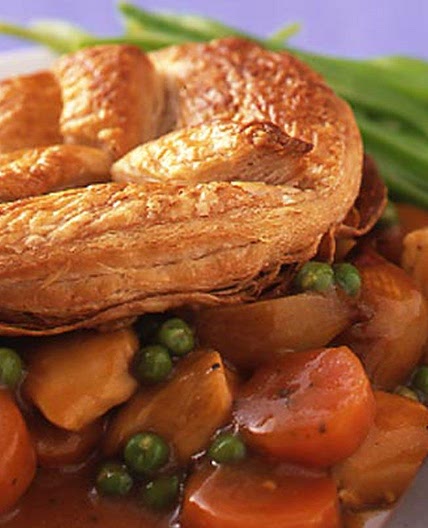 Chicken casserole pot pie recipe