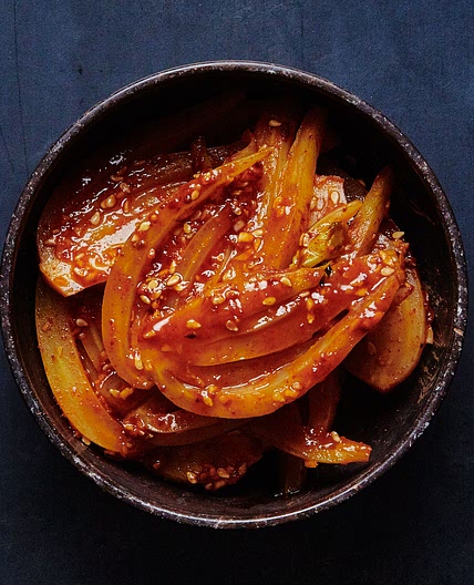 Crunchy Gochujang Fennel