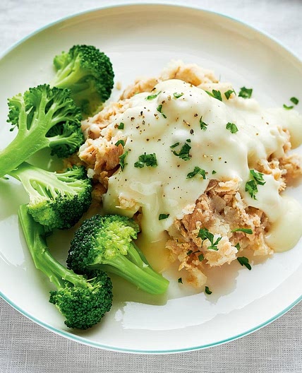 Crustless Salmon Pie