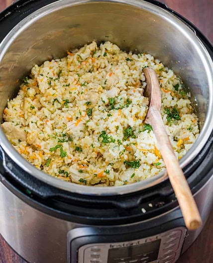 Instant Pot Chicken and Rice
