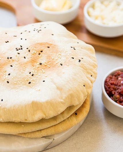 Authentic Turkish Lavas Puff Bread