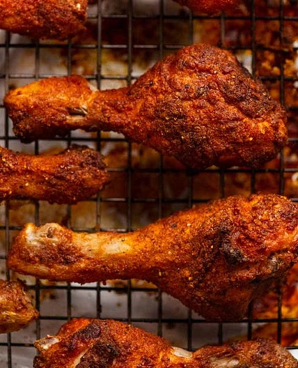 Crispy Baked Chicken Drumsticks