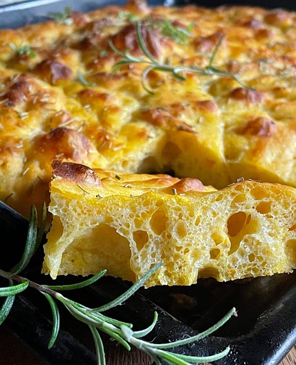 focaccia fantastica alla zucca