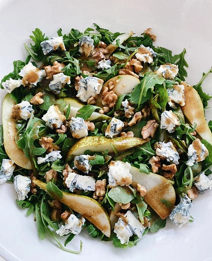 Pear, Gorgonzola and Walnut Salad — London Bruncher