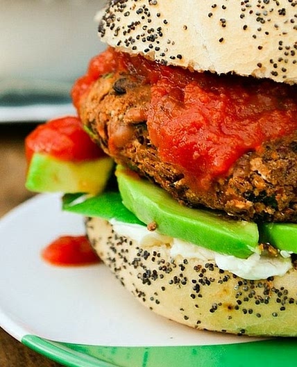 10 Minute Spicy Vegan Bean Burgers
