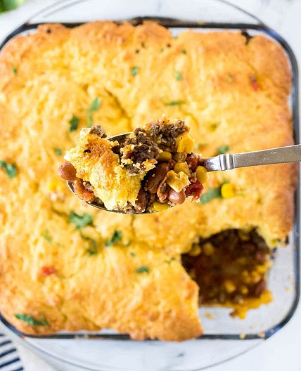 Cowboy Cornbread Casserole Recipe