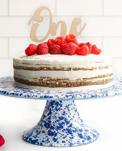 Healthy First Birthday Cake