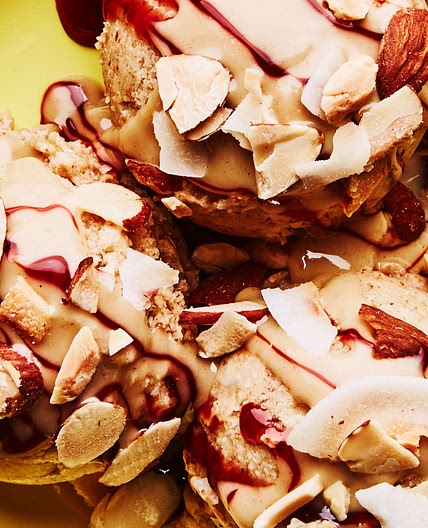 Caramelized Banana and Almond Nice Cream