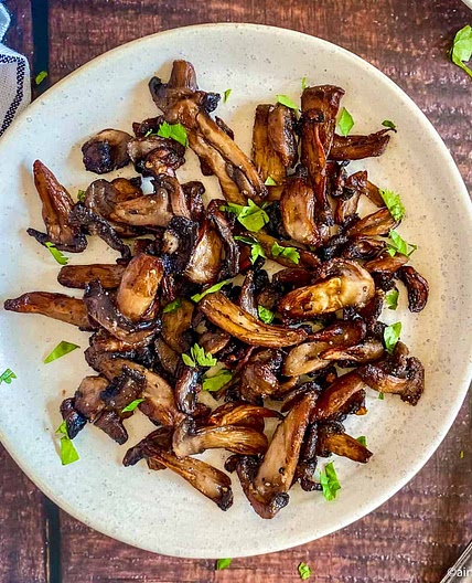 Air Fryer Frozen Mushrooms