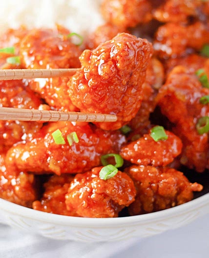4 Ingredient Orange Chicken