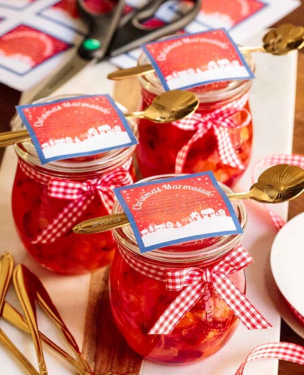 Orange Cranberry Christmas Marmalade