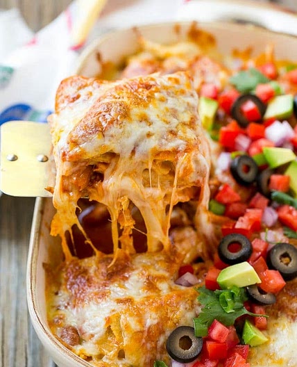 Chicken Enchilada Casserole