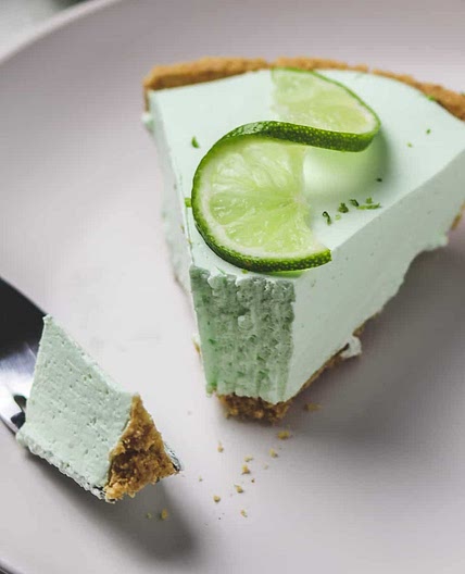 No-Bake Skinny Key Lime Pie