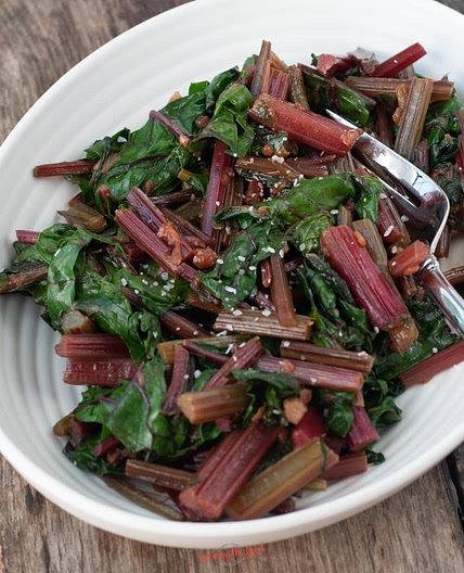 Sauteed Beet Greens