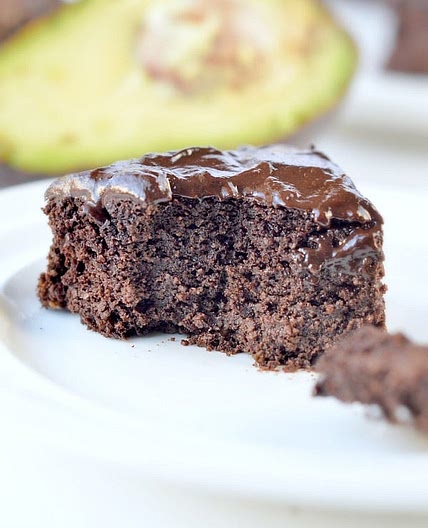 Keto Chocolate Avocado Cake