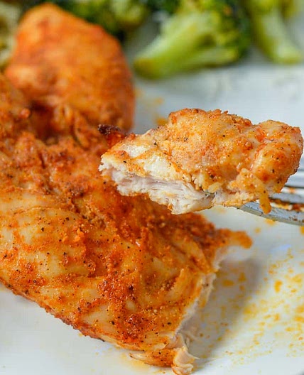 Air Fryer Chicken Tenders (Low Carb-No Breading)