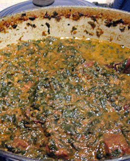 Saag Gosht (Beef in Fragrant Spinach Sauce)