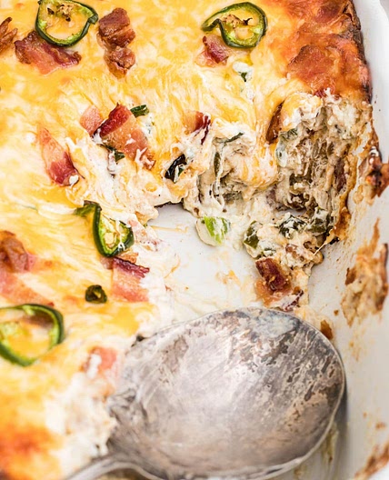 Jalapeno Popper Tater Tot Casserole