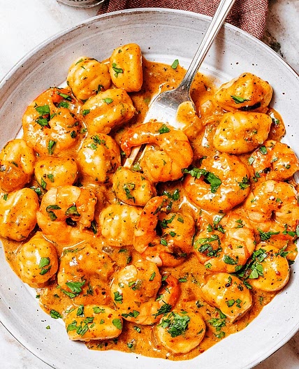 Creamy Shrimp and Gnocchi