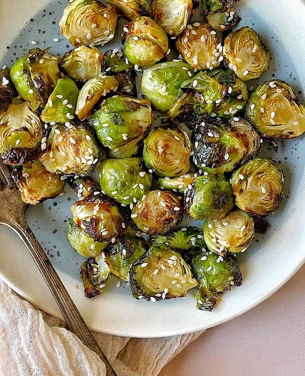 Honey Sriracha Brussel Sprouts