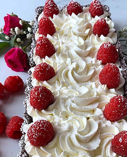 Chocolate Raspberry Tart