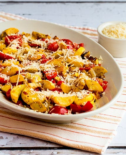 Yellow Squash Recipe (with Tomatoes and Parmesan)
