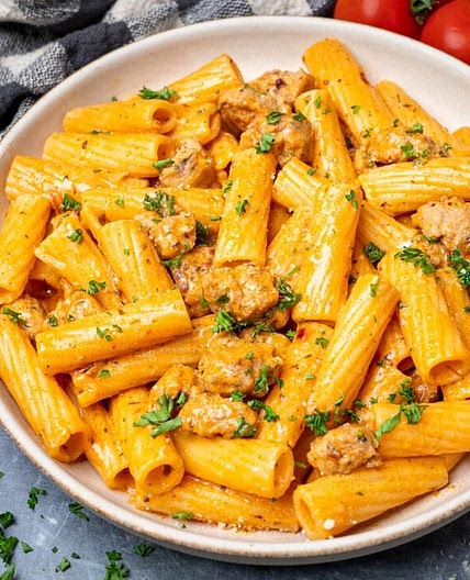 Spicy Sausage Pasta