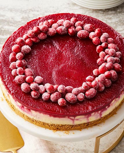 Cranberry Cheesecake