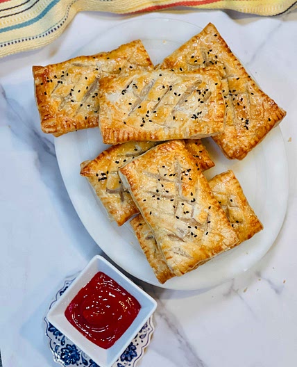 Pakistani Chicken Patties Bakery Style