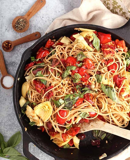 Mediterranean Lemon Pasta