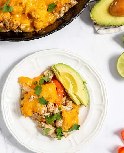 Chicken Fajita Casserole