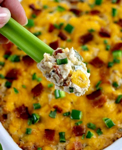 Jalapeño Popper Chicken Dip