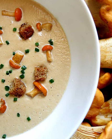 Last Chance Cream of Chanterelle Soup