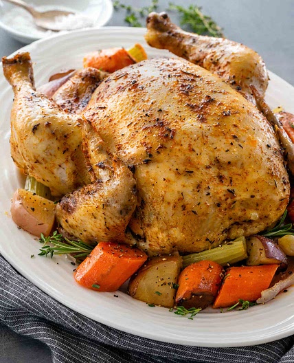 Slow Cooker Whole Chicken