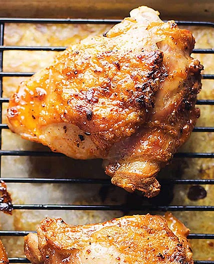 Crispy Baked Keto Chicken Thighs Recipe