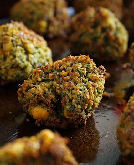 Crispy Baked Falafel (Vegan + Gluten-Free)