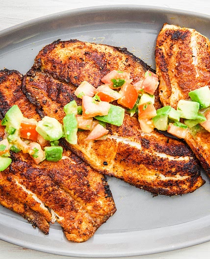 Blackened Tilapia