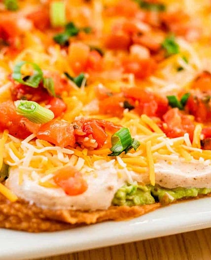 Seven Layer Taco Dip