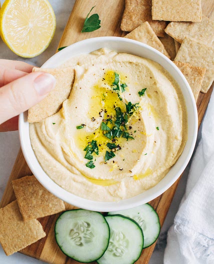 Lemon Garlic Hummus
