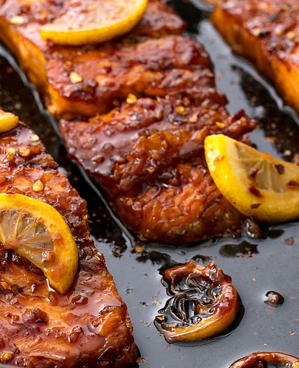 Honey-Garlic Glazed Salmon